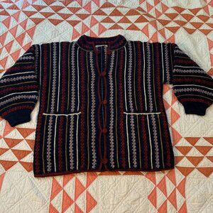 Misha and Puff Retrospective Crochet Jacket in Maritime M/L